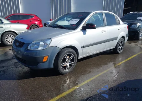 2008 Kia Rio Lx from USA, damaged, VIN KNADE123286307823